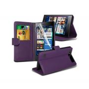 Wholesale Blackberry Leap Stand Purple Wallet Cases X40 Bulk Packed Pa