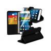 Huawei Ascend G7 Carbon Stand Black Wallet Cases X40 Bulk Pa