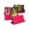 EE Harrier Mini Stand Hot PinK Wallet Cases X40 Bulk Packed  mobiles wholesale