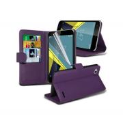 Wholesale Vodafone Smart Ultra 6 Stand Purple Wallet Cases X40 Bulk Pa