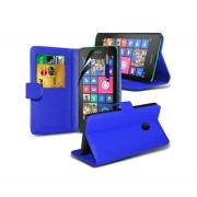 Wholesale Nokia Lumia 530 Stand Blue Wallet Cases X40 Bulk Packed Pack
