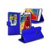 Motorola Moto G2 Stand Blue Wallet Cases X40 Bulk Packed Pac wholesale mobiles