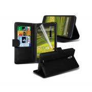 Wholesale EE Harrier Mini Stand Black Wallet Cases X40 Bulk Packed Pac