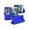 Huawei Ascend G7 Stand Blue Wallet Cases X40 Bulk Packed Pac wholesale telecom