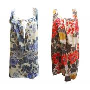 Wholesale One Off Joblot Of 7 Ladies Pink Soda Native Flower Print Kaf