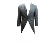 Wholesale One Off Joblot Of 6 Mens Grey Morning Tail 3 Piece Suits Ex 