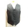 One Off Joblot Of 6 Mens Blue On Black Waistcoats Ex Wedding coats wholesale