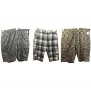 Wholesale One Off Joblot Of 5 Mens Plus Size Patterned Shorts Pegasus 