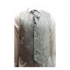 Wholesale Joblot Of 5 Mens Silver Leaf Waistcoats With Ties 