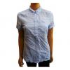 Wholesale Joblot Of 10 Ladies De-Branded Blue Stripy Blouses wholesale clothing