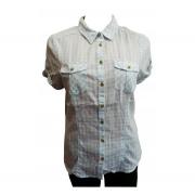 Wholesale Wholesale Joblot Of 10 Ladies De-Branded Blue Chequered Blou