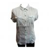 Wholesale Joblot Of 10 Ladies De-Branded Blue Chequered Blou