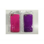 Wholesale Apple IPod Touch 5 Hard Back Cases Purple & Hot Pink Total 4