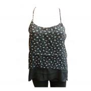 Wholesale Wholesale Joblot Of 10 Ladies De-Branded Black Floral Tops S