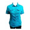 Wholesale Joblot Of 10 Ladies De-Branded Turquoise Blouses S wholesale blouses