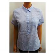 Wholesale One Off Joblot Of 9 Ladies De-Branded Blue Stripey Blouses S