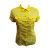 One Off Joblot Of 16 Ladies De-Branded Yellow Pocket Blouses