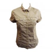 Wholesale Wholesale Joblot Of 10 Ladies De-Branded Brown Pocket Blouse