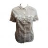 Wholesale Joblot Of 10 Ladies De-Branded White Pocket Blouse