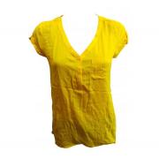 Wholesale Wholesale Joblot Of 10 Ladies De-Branded Yellow V-Neck Blous