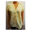 Wholesale Joblot Of 10 Ladies De-Branded Yellow V-Neck Blous