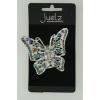 Crystal Butterfly Clamp