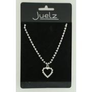 Wholesale Open Heart Diamante Necklace
