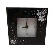 Wholesale Wholesale Joblot Of 20 Black Floral Decorated Clocks With A 