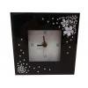 Wholesale Joblot Of 20 Black Floral Decorated Clocks With A 