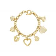 Wholesale 24ct Gold Plated Charm Bracelet