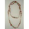 Brown Gilt Beaded Necklace wholesale