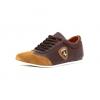 Joblot Of 12 Pairs Mens Leather Brown Trainers