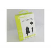 Wholesale 25 X In-Car Charger 2.4A With Micro USB Connector And 1 USB 