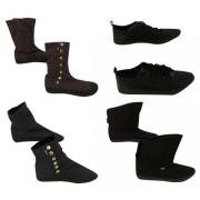Wholesale One Off Joblot Of 41 Ladies & Mens Cheapo Footwear Boots & P