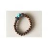 OLIA JEWELLERY Stretch Wooden Bead Loretta Bracelet With Gen wholesale