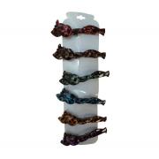 Wholesale Wholesale Joblot Of 120 Oversized Multi-Coloured Floral Hair
