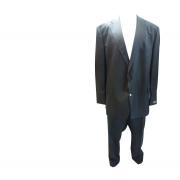 Wholesale One Off Joblot Of 5 Mens Odermark Stripe Suits Navy & Black 