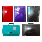 Wholesale One Off Joblot Of 84 Assorted Box Files Various Colours And 