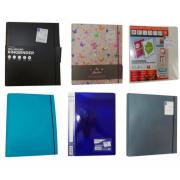 Wholesale One Off Joblot Of 58 Assorted Ring Binders Various Colours A