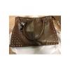 Job Lot Of 30 Studded Brown Shopper Bags wholesale travel