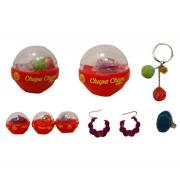 Wholesale One Off Joblot Of 10 Chupa Chups Keyrings Earrings & Rings I