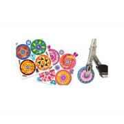 Wholesale Scootrix Wheel Stickers X 400 Packs