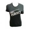 Wholesale Joblot Of 10 Ladies '99% Perfect' Black T-Shirts S wholesale blouses