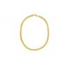 24ct Gold Plated Brass Herringbone Chain wholesale necklaces