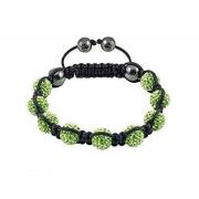 Wholesale Green Disco Balls Bracelet
