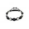 Black & White Disco Balls Bracelet