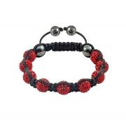 Wholesale Red Disco Balls Bracelet