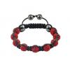 Red Disco Balls Bracelet