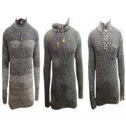 Wholesale One Off Joblot Of 8 Mens Pullover Jumpers/Hoodies Mix Of Des