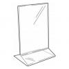 Double Sided A5 Freestanding Acrylic Poster Holder